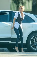 CHRISHELL STAUSE and HEATHER RAE EL MOUSSA Out Filming in Los Angeles 10/27/2021