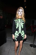 CHRISHELL STAUSE Arrives at a Halloween Party in Hollywood 10/29/2021