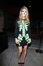 CHRISHELL STAUSE Arrives at a Halloween Party in Hollywood 10/29/2021