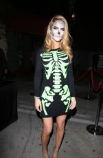 CHRISHELL STAUSE Arrives at a Halloween Party in Hollywood 10/29/2021