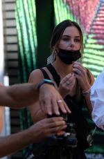 CHRISHELL STAUSE on the Set of Selling Sunset in Santa Monica 10/01/2021