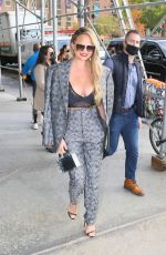 CHRISSY TEIGEN Heading to Barnes & Nobles in New York 10/27/2021