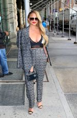CHRISSY TEIGEN Heading to Barnes & Nobles in New York 10/27/2021