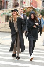 CHRISSY TEIGEN Out for Breakfast in New York 10/26/2021