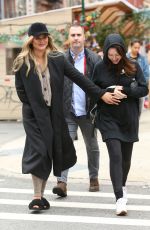 CHRISSY TEIGEN Out for Breakfast in New York 10/26/2021