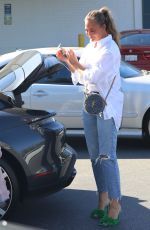 CHRISSY TEIGEN Out in Beverly Hills 10/13/2021
