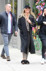CHRISSY TEIGEN Out with a Friend in New York 10/26/2021