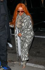 CHRISTINA AGUILLERA Arrives to Her Pa Las Muchachas Party in Los Angeles 10/2/2021
