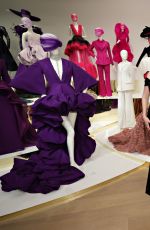 CHRISTINA HENDRICKS at Christian Siriano Exhibit Opening Reception in Savannah 10/22/2021