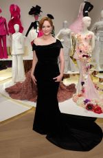 CHRISTINA HENDRICKS at Christian Siriano Exhibit Opening Reception in Savannah 10/22/2021