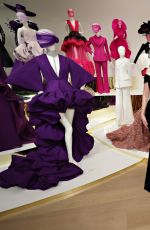 CHRISTINA HENDRICKS at Christian Siriano Exhibit Opening Reception in Savannah 10/22/2021