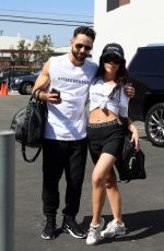 CHRISTINE CHIU and Pasha Pashkov at Dancing with the Stars Rehersals in Los Angeles 09/20/2021
