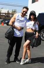 CHRISTINE CHIU and Pasha Pashkov at Dancing with the Stars Rehersals in Los Angeles 09/20/2021