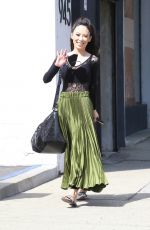 CHRISTINE CHIU Leaves Her Dance Practice in Los Angeles 10/03/2021