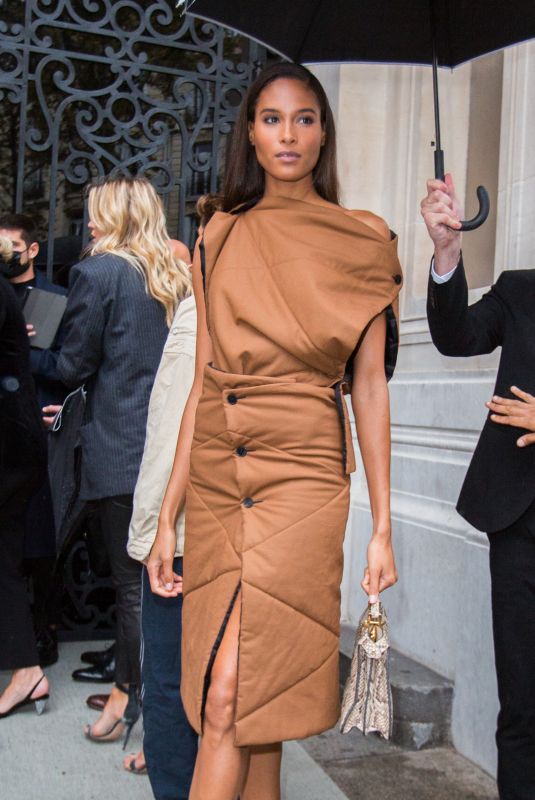 CINDY BRUNA at Vogue Paris 100th Anniversary at Paris Fashion Week 10/01/2021