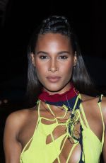 CINDY BRUNA Celebrates Her 27th Birthday at Giuse Trattoria Restaurant in Paris 10/01/2021