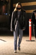 CINDY CRAWFORD and KAIA GERBER Leaves a Restaurant in Malibu 10/22/2021
