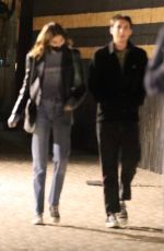 CINDY CRAWFORD and KAIA GERBER Leaves a Restaurant in Malibu 10/22/2021
