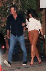 CINDY CRAWFORD and Rande Gerber Leaves a Party at Soho House in Malibu 10/16/2021