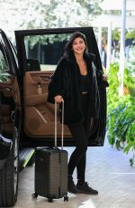 CINDY MELLO Arrives at Michael Kors X 007 Event in Miami 10/27/2021