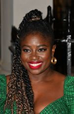 CLARA AMFO at British Vogue and Self Portrait Event in London 10/28/2021