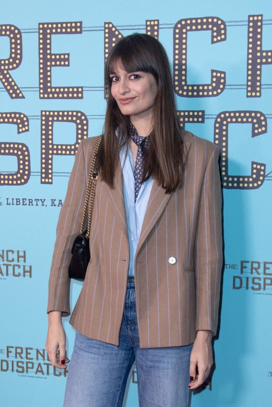 CLARA LUCIANI at The French Dispatch Premiere at UGC Cine Cite Bercy in Paris 10/24/2021
