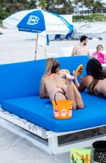 CLAUDIA ROMANI and CLOE GRECO in Bikinis in Miami 10/28/2021