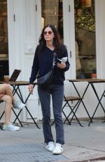 COURTENEY COX Out for Lunch in New York 10/14/2021