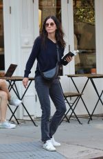 COURTENEY COX Out for Lunch in New York 10/14/2021