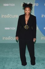 COURTNEY TAYLOR at Insecure, Season 5 Premiere in Los Angeles 10/21/2021