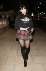 DAISY LOWE Night Out in London 10/14/2021