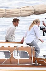 DAKOTA FANNING at a Set of Mr. Ripley in Atrani 10/26/2021
