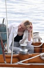 DAKOTA FANNING at a Set of Mr. Ripley in Atrani 10/26/2021