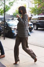 DAKOTA JOHNSON Arrives at Bowery Hotel in New York 09/30/2021