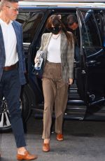 DAKOTA JOHNSON Arrives at Bowery Hotel in New York 09/30/2021