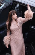 DAKOTA JOHNSON Arrives at The Lost Daughter Premiere in London 10/13/2021