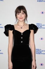 DAKOTA JOHNSON at The Lost Daughter Premiere at 44th Mill Valley Film Festival in San Rafael 10/16/2021