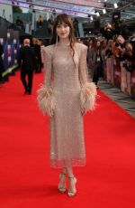 DAKOTA JOHNSON at The Lost Daughter Premiere at BFI London Film Festival 10/13/2021