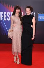 DAKOTA JOHNSON at The Lost Daughter Premiere at BFI London Film Festival 10/13/2021