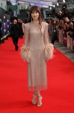 DAKOTA JOHNSON at The Lost Daughter Premiere at BFI London Film Festival 10/13/2021