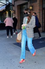 DAKOTA JOHNSON Leaves Her Apartment in New York 10/25/2021