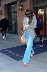 DAKOTA JOHNSON Leaves Her Apartment in New York 10/25/2021