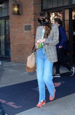 DAKOTA JOHNSON Leaves Her Apartment in New York 10/25/2021