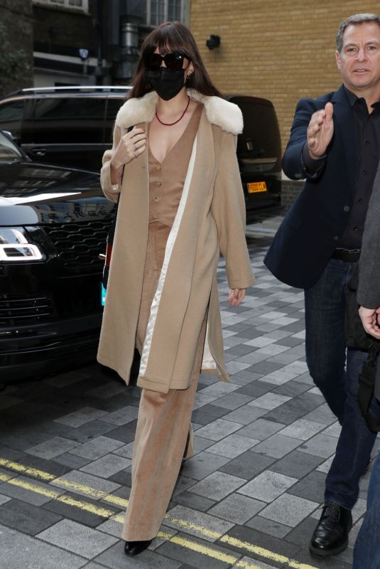 DAKOTA JOHNSON Out and About in London 10/09/2021