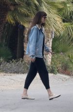 DAKOTA JOHNSON Out with Her Dog in Malibu 10/30/2021