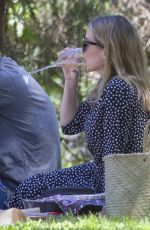 DANNII MINOGUE Celebrates Her 50th Birthday with a Picnic in Melbourne 10/20/2021
