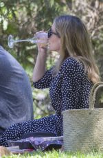 DANNII MINOGUE Celebrates Her 50th Birthday with a Picnic in Melbourne 10/20/2021