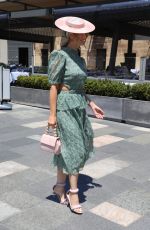 DELTA GOODREM Arrives at Lexus Melbourne Cup Day 10/27/2021
