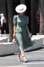 DELTA GOODREM Arrives at Lexus Melbourne Cup Day 10/27/2021
