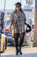 DEMI LOVATO and PARIS HILTON on the Set of Their New Show in West Hollywood 10/13/2021